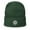 Dark green, variant on Morning Star Fire - White - Knit Beanie
