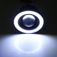 thumbnail image 3 of Luces Universales 2pcs 10W LED COB ANGEL Eyes Luz de circulación Luces de vehículo 3.0in, 3 of 7