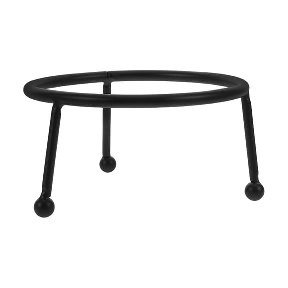 ELAYARD Sturdy Black Metal Sphere Stand for Versatile Home Decoration