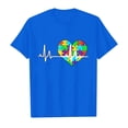 thumbnail image 4 of T-Shirts Filles Imprimé Manches Courtes Col Rond Été T-Shirts Filles 6-7 Ans Mode Filles, 4 of 4
