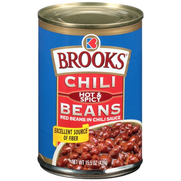 Brooks Hot & Spicy In Chili Sauce Chili Beans 15.5 Oz