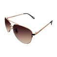 thumbnail image 1 of Lentes de Sol Fossil Outlook Mujer Marco de Metal Dorado Filtro 100% UV, 1 of 5