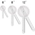 thumbnail image 3 of Goniometer Set 2-3 Pieces 12", 8", 6"/ 360 Degree, 3 of 7