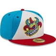 thumbnail image 3 of Men's New Era White/Red Vejigantes de Scranton/Wilkes-Barre Copa De La Diversion 59FIFTY Fitted Hat, 3 of 6