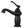thumbnail image 1 of Mezclador de Agua Fría y Caliente Vintage para Lavabo de de Cocina Negro, 1 of 9