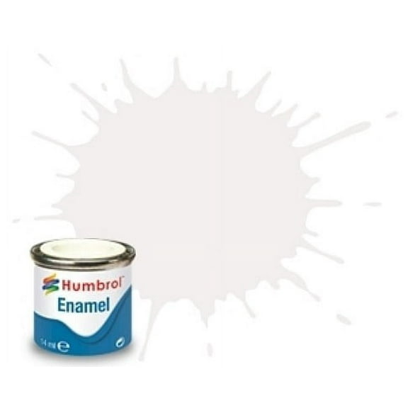 S6 A1 14ml. Enamel Satin White Tinlets (6)