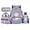 Mermaid Scale Cute Axolotl, variant on Pzuqiu Mermaid Scale Axolotl School Backpacks for Teen Girls 4PCS Backpack with Lunch Box Pencil Case Water Bottle Bag Kawaii Large Capacity Travel Rucksack Sport Bookbag for Elementary Students