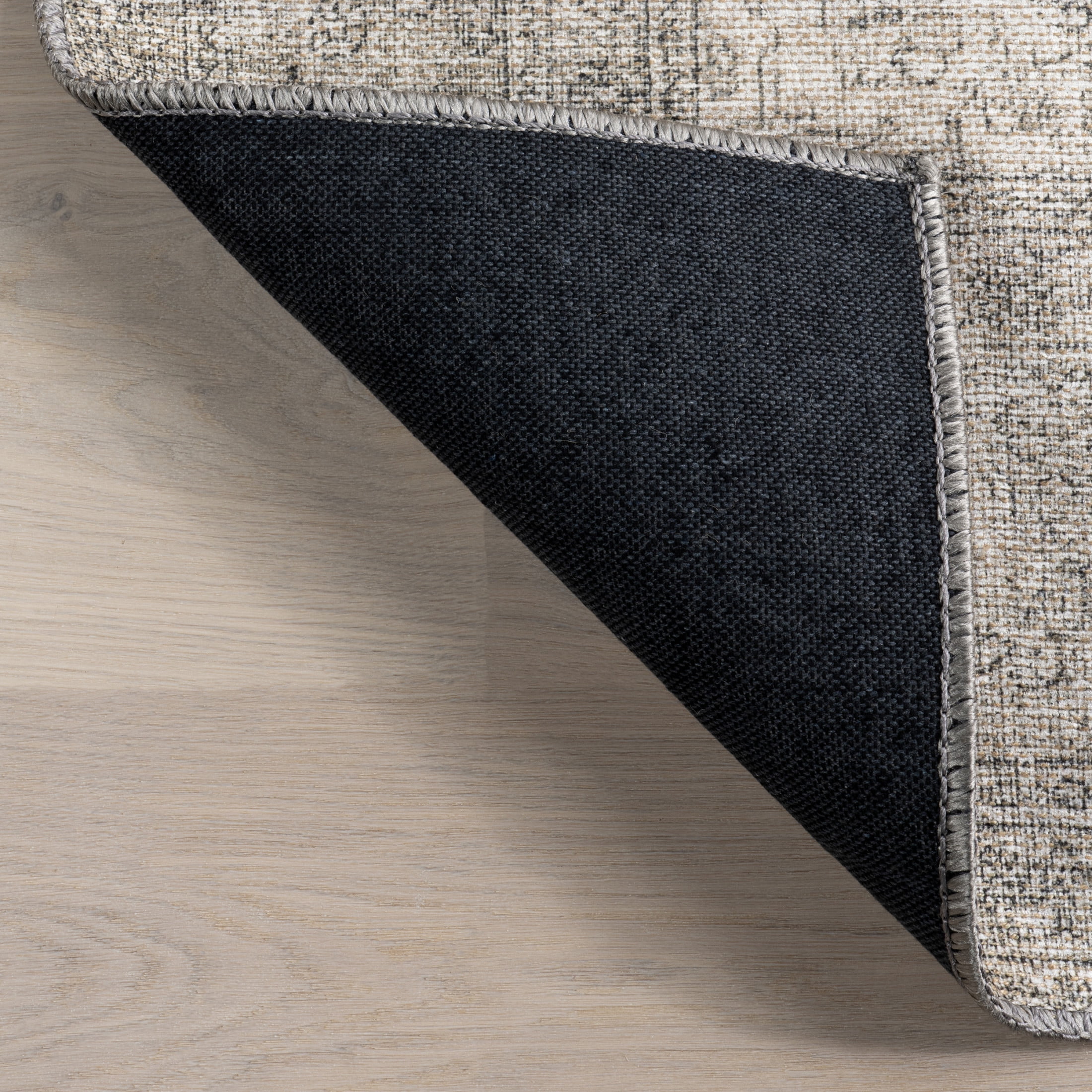 Nuloom Hillstone Collection Traditional Vintage Medallion Area Rug, 5' x 8', Agnetha Grey