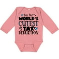thumbnail image 3 of Inktastic I'm the World's Cutest Tax Deduction Blue Hearts Boys or Girls Long Sleeve Baby Bodysuit, 3 of 5