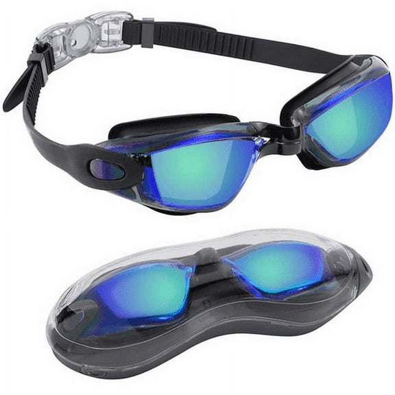 Swim Goggles, Swimming Goggles No Leaking Full Protection Adult Men Women Youth