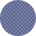 thumbnail image 1 of Ahgly Company Machine Washable Indoor Round Transitional Sky Blue Area Rugs, 7' Round, 1 of 7
