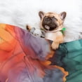 thumbnail image 3 of Naloa Colorful Abstract Waves Dog Blanket, 3 Sizes Cat Blanket for Indoor Cats Large Medium Small Dog Gifts-Medium, 3 of 8
