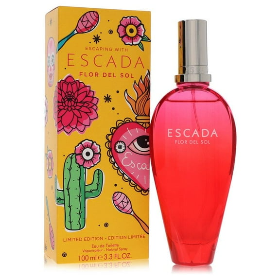 Escada Flor Del Sol Perfume By Escada Eau De Toilette Spray (Limited Edition) 3.4 oz