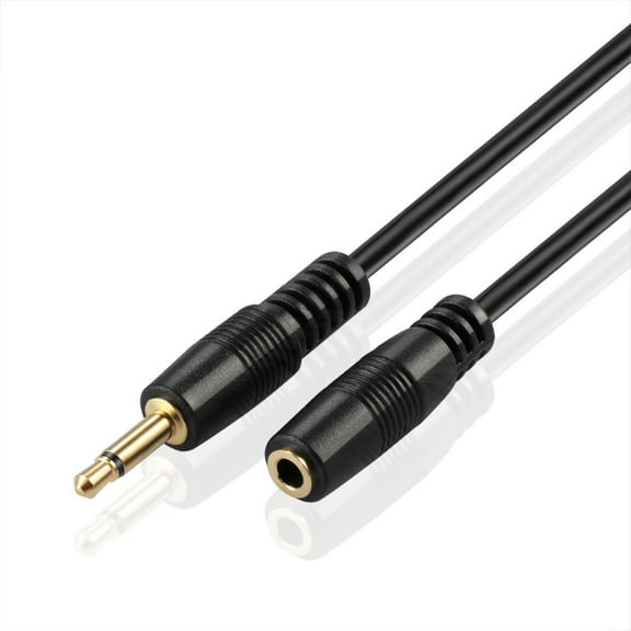 3.5mm Mono Extension (10FT) - 12V Trigger Cable, IR Infrared Sensor Receiver Extension Extender, 3.5mm 1/8" TS Monaural Mini Mono Audio Plug Jack Connector Male to Female Cable Wire Cord