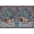 thumbnail image 2 of Haase, Andrea 18x13 Black Modern Framed Museum Art Print Titled - Cheetah Jungle Palace, 2 of 4