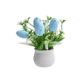 thumbnail image 1 of Mlkoz Easter Spotted Egg Simulation s Easter Egg Mini Potted s, Home Decor, 1 of 7