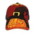 thumbnail image 3 of Disketp Halloween Pumpkin Print Trucker Hat Men Women - Mesh Baseball SnapBack Cap, 3 of 7