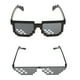thumbnail image 1 of Mosaico de gafas de sol pixeladas de fiesta de novedad, divertidas gafas de plástico, copas de cóctel, disfraces, accesorios para fotos Baoblaze Disfraces de gafas de sol novedosos, 1 of 8