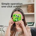 thumbnail image 2 of Durability Dinosaur Camera for Kids Instantly Photo Printing Function 48MP Picture Quality Adjustable Print Density Educational Game green, 2 of 4