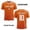 sports 19#Orange, variant on Men's Spain Soccer T Shirt Short Sleeve Athletic Crew Neck Tee with DIY Name Number Patriotic Pattern Sport Top for Game Days
