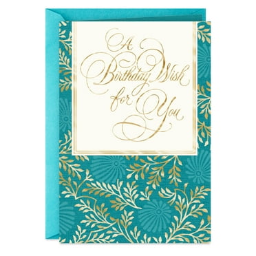 Hallmark Birthday Card (More Happy Surprises and Wonderful Memories)