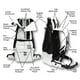 thumbnail image 3 of Mochila portabebés K9 Sport Sack Knavigate XL, 3 of 6