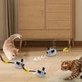 thumbnail image 5 of YOHAVEN Interactive Remote Control Mouse Toy, Motorized Mobile Electronic Cat Toy, Stimulate Hunting Instincts, Rechargeable, Fun for Cats, Perfect Christmas Gifts for Pet Lovers, Holiday Fun, 5 of 9