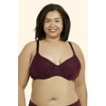 thumbnail image 6 of 247 Frenzy Women's Essentials Sofra or Mamia PACK OF 6 PLUS Full Coverage Jacquard Bras - DD Cups, 6 of 7