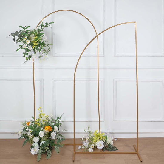 New Custom 6.5ft Metal Rectangular Tall Floral Stand/geometric