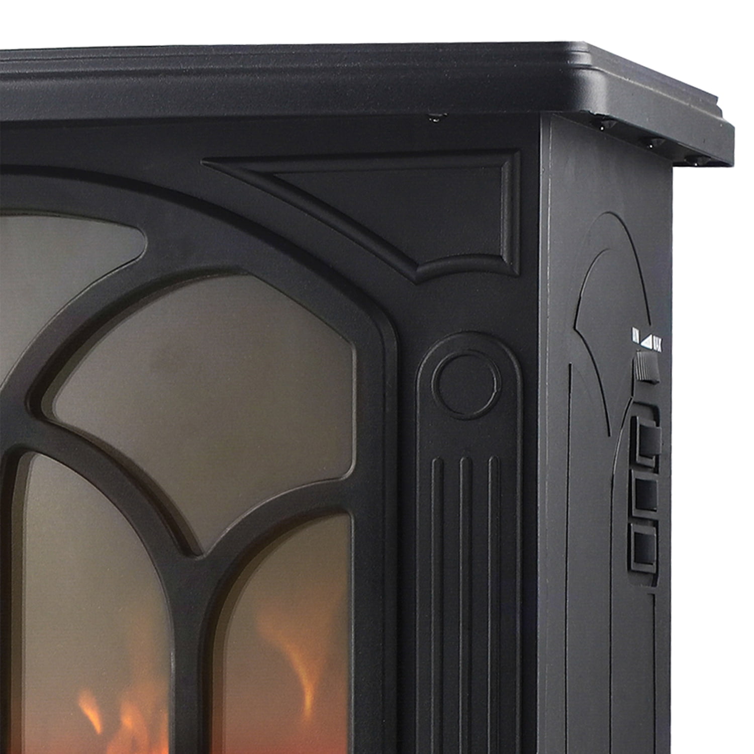 Comfort Glow ES4195 The Sanford 1,500-Watt-Max Freestanding Electric Stove with Real Flame Look