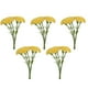 thumbnail image 2 of Ramo de flores artificiales clavel | Decoración floral falsa realista para hogar, bodas al aire libre, escenas de jardín | Set de 5 ramos | Plástico realista | 29 cm de alto | Flores de 9 cm | Bajo, 2 of 6
