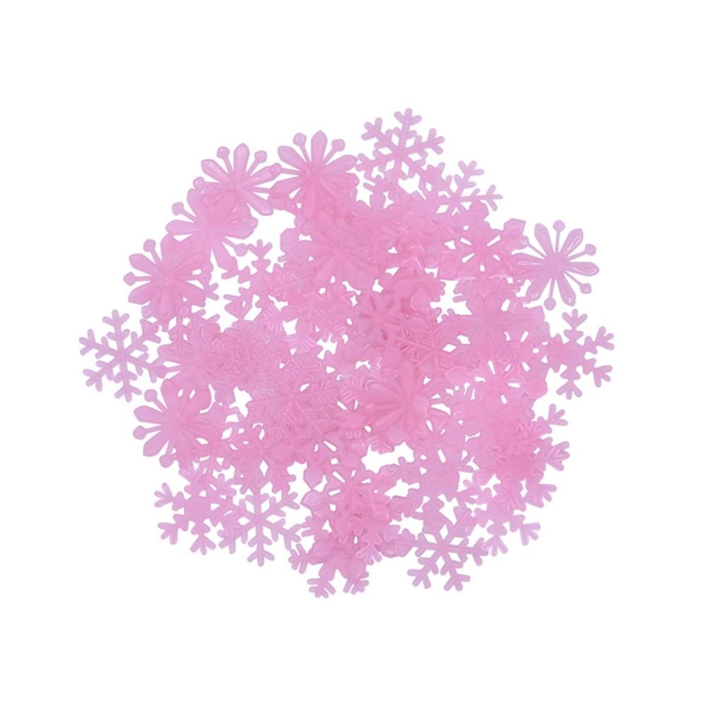 50 Pieces Of Christmas Wall Stickers And Window Stickers That Glow In