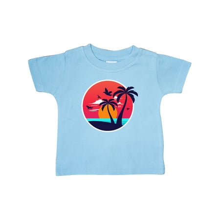 

Inktastic Beach Sunset Gift Baby Boy or Baby Girl T-Shirt