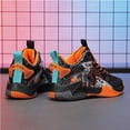 thumbnail image 3 of Hicooer JOINFUN Boys High Top Sneakers Basketball Shoes Breathable Lightweight Running Shoes for Kids Fashion School Shoes Little Kids/Big Kids, 3 of 7