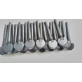 thumbnail image 2 of Musical Works Violin Heart Pegs 52 Pegs 4/4 Size 9-7-45 MM AAA Quality Brass Inlay Ebony Wood, 2 of 2