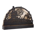 thumbnail image 1 of Decoración de mesa de Halloween con letrero luminoso navideño, casa encantada para fiesta, oficina, chimenea, 1 of 9