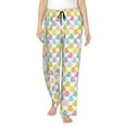 thumbnail image 2 of Lsque Colorful Rubber Duck Print Women's Pajama Pants, Lounge Pant - Comfortable Home Wear,Elastic Waistband, Stylish Design-X-Large, 2 of 9