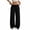 Black, variant on Athletic Pants for Women Loose Fitted Drawstring Elastic Waist Breathable Summer Casual Workout Full Length Pants