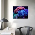 thumbnail image 4 of Nawypu  Submarine Coral Wall Art Marine Organisms Poster Canvas Prints For Home Living room bedroom Office Decorations With Framed, 4 of 6