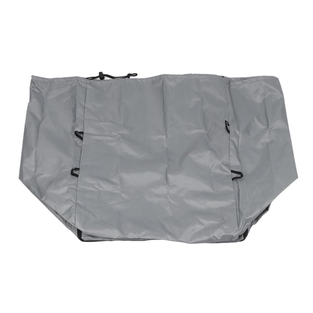 Couvercle de Pompe de Chauffage de Spa, Résistant à la Poussière, Imperméable, Gonflable, en Toile Oxford Argentée