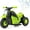 Green, variant on OLAKIDS Kids Motorcycle, 6V Electric Ride On Car with Automatic Bubble Function, Foot Pedal, Headlight, Music, 3 Anti-Skip Wheels Vehicle for Children, Toddler Ages 3+ (Violet)