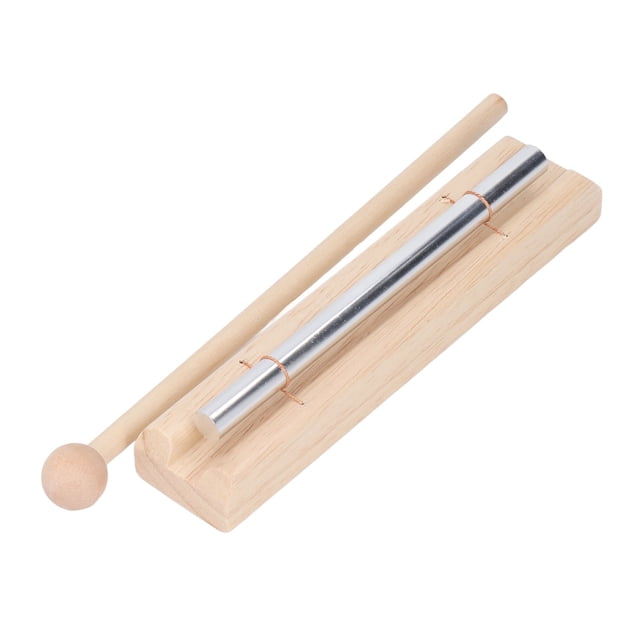 Timbre De Energía, Tubo De Aluminio, Timbre De Meditación Portátil De Buen Tono, Madera De Haya Multifuncional Para Reuniones