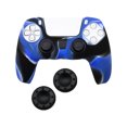 thumbnail image 2 of Travelwant Samurai Edition Clear Anti-Slip Controller Silicone Skin for ps5, Ergonomic Soft Rubber Protective Case for ps5 Controller with Clear White Thumb Stick Caps, 2 of 8