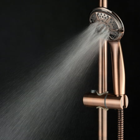 Ukoke 5-Way with High Pressure Shower Head, Hand Hold