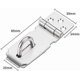thumbnail image 4 of 1 Pcs Stainless Steel Padlock Hasp, Heavy Duty Security Door Hasp, Locking Latch, 4 of 5