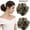 Dark Brown Mix Bleach Blonde, variant on LELINTA 2pcs Messy Hair Bun Extensions Chignons Hair Hair Scrunchie Scrunchy Updo Hairpiece Ponytail