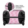 thumbnail image 4 of Daiia Breast Cancer Awareness5 Luggage Cover, Thickened Washable Travel Luggage Covers, Elastic Unique Baggage Covers for 18-20 inch Luggage-Large, 4 of 9