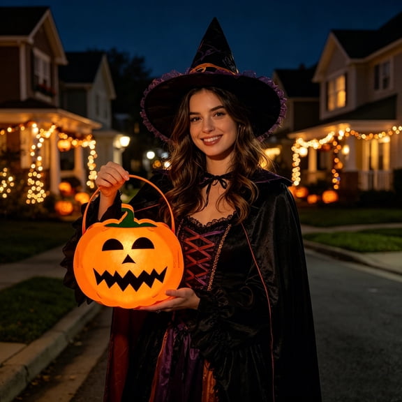 Tuvgenk Night Lights LED Lamp Pumpkin Plastic Halloween Decor Gifts Fall Yellow Bedside Touch Lamp Outdoor,Halloweens Party Decoration Indoor