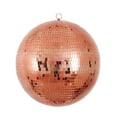 thumbnail image 7 of Balsa Circle Rose Gold 16" Glass Hanging Party Disco Mirror Ball Wedding Decorations, 7 of 7