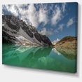 thumbnail image 2 of Clear Mountain Lake under Bright Sky - Impression sur Toile Paysage, 2 of 4